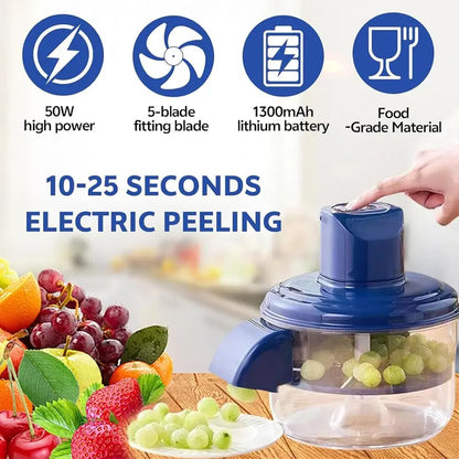 QIAWI-2025-Grape Peeler Automatic Household Electric Fruit Peeler