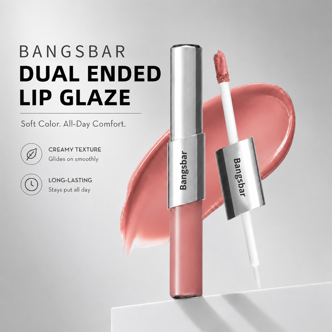 Perfect Twin Lip — Dual-Ended Liquid Lipstick with Velvet Matte Color and Glossy Shine