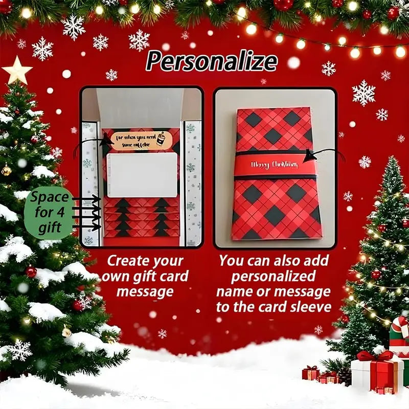 Handmade waterfall magic greeting card