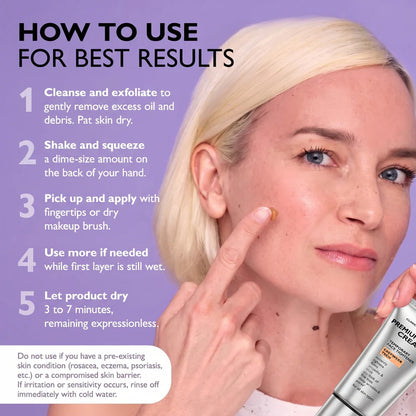 Instant Face Provisional Face Tightener Easy-Wear tech