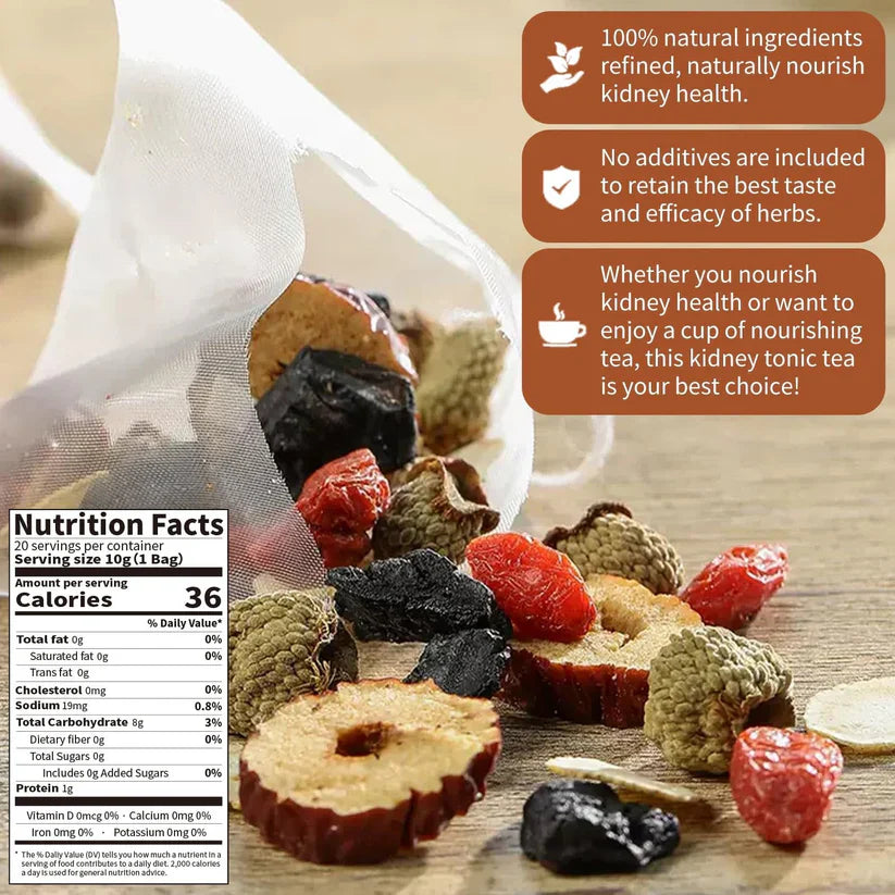 Blend of Ginseng & Mulberry:A Natural Herbal Tea for Kidney & Immune Health