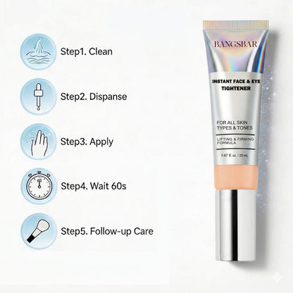 Bangsbar Instant Face Temporary Tightener – Instant visible results in 60 seconds