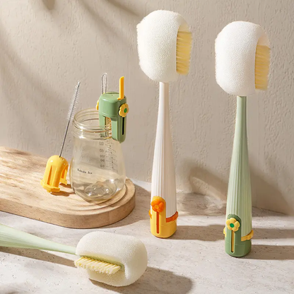 5-in-1 Multifunctional Bottle Cleaning Brush – For Cups, Lids & Kitchen Tasks