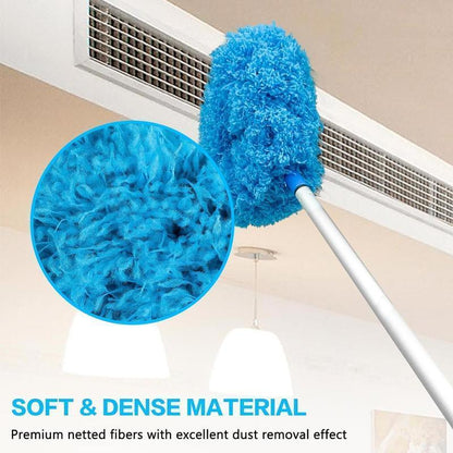 Ceiling Fan Cleaner Duster with Extension Pole1 Set Dust Removal Brush