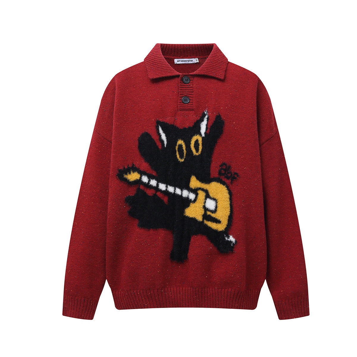 Collar sweater base sweater