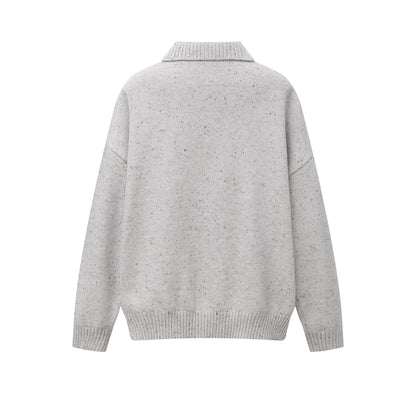 Collar sweater base sweater
