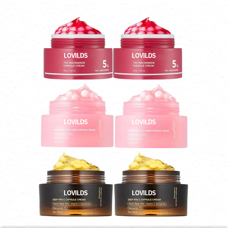 🔥🔥🔥Final 3 hours 75% OFF:🌸Mix & Match Boba Cream Set | Tiktok Viral Capsule Creams for Uneven Skin Tone, Glow Hydration, Korean Skincare, K-beauty