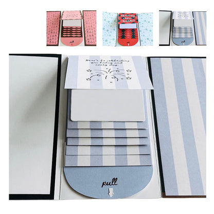 Handmade waterfall magic greeting card