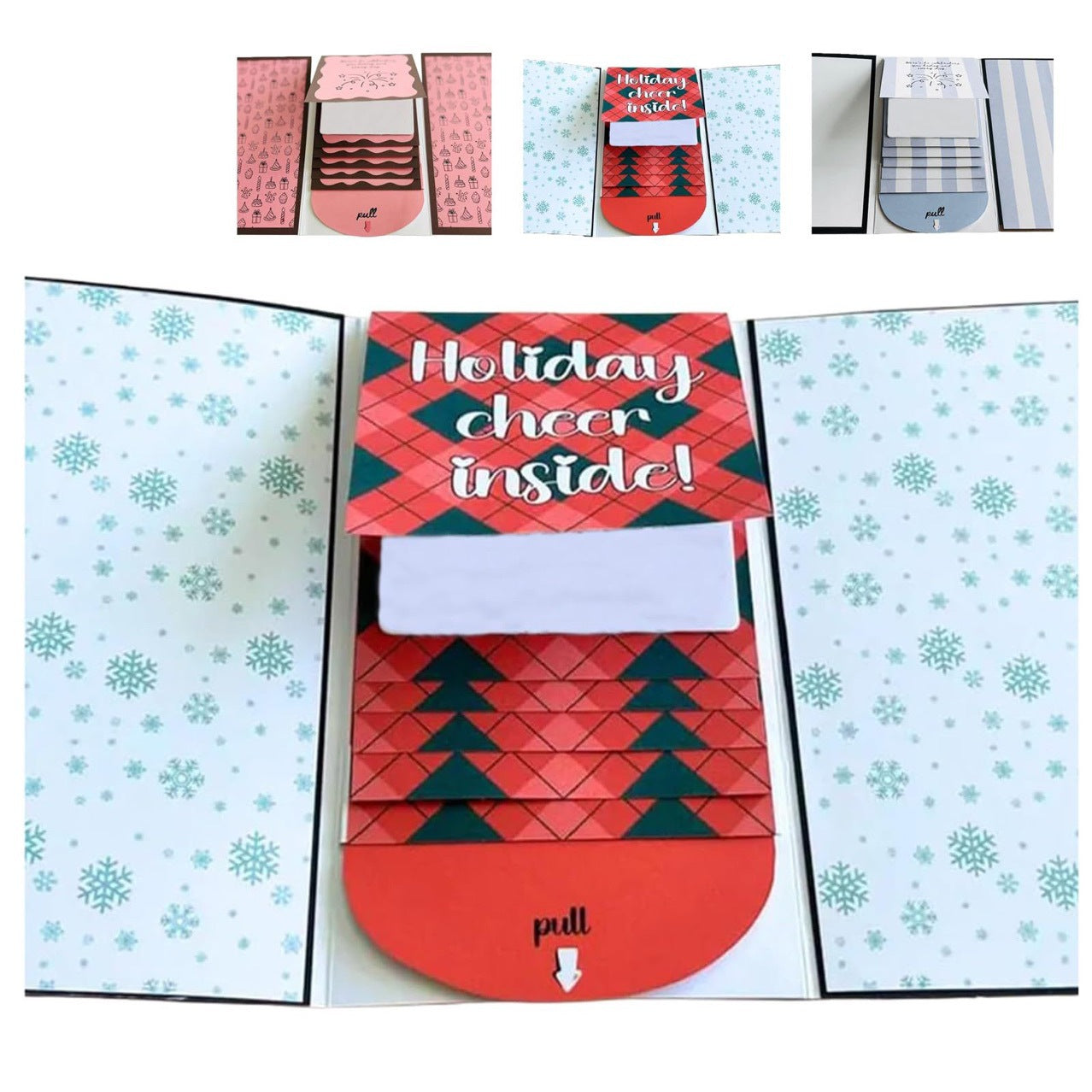 Handmade waterfall magic greeting card