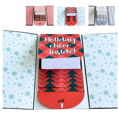 Handmade waterfall magic greeting card