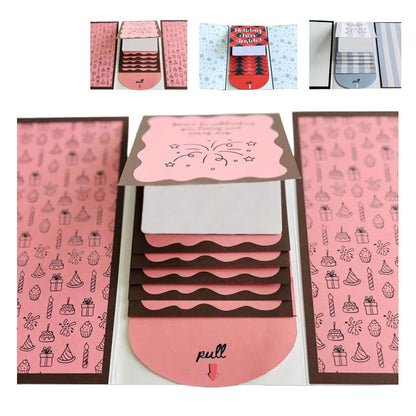 Handmade waterfall magic greeting card