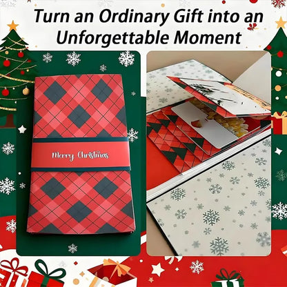 Handmade waterfall magic greeting card