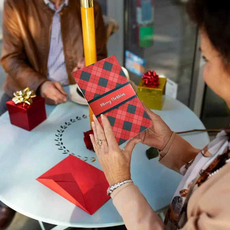 Handmade waterfall magic greeting card